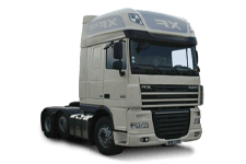 Car Hire Magherafelt - 44 Tonne Sleeper Truck - Truck hire Magherafelt