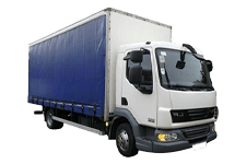 Car Hire Magherafelt - 7.5 Tonne Curtain Side Truck - Truck hire Magherafelt